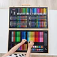 Set Arte Para Niños 220 Piezas Marcadores Crayolas Colores - Miniatura 3