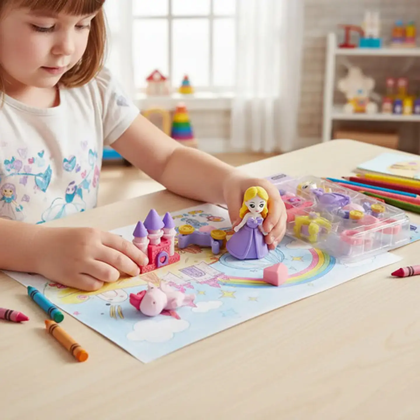 Borradores Infantiles Figuras Goma Animales Niños Escolar 11