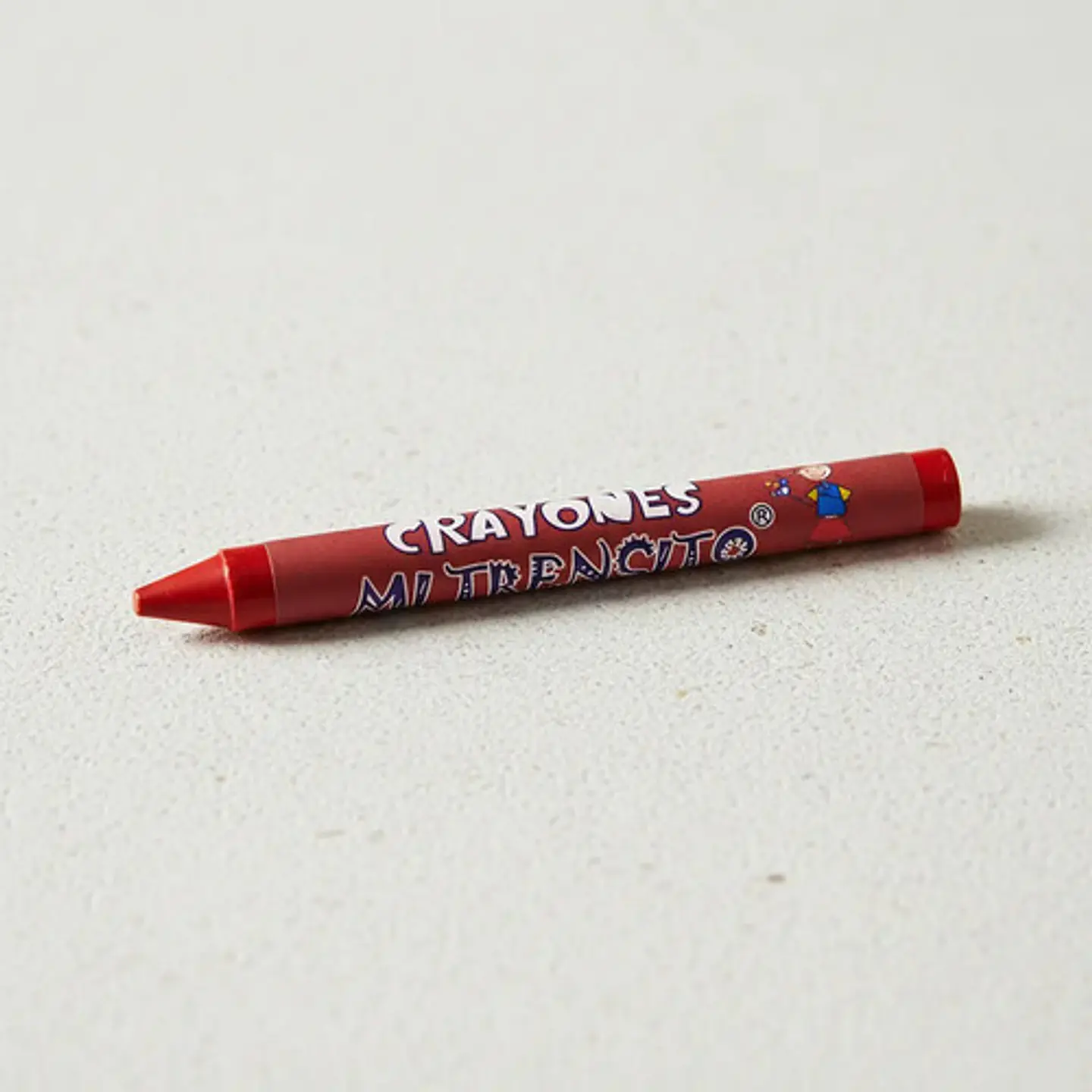 Crayones Acuarelables Mi Trensito Rojo Caja 12 Colores Redondos Cera 3