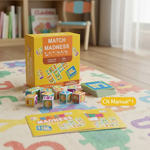 Match Madness-rompecabezas Caritas Patrones Memoria Juego