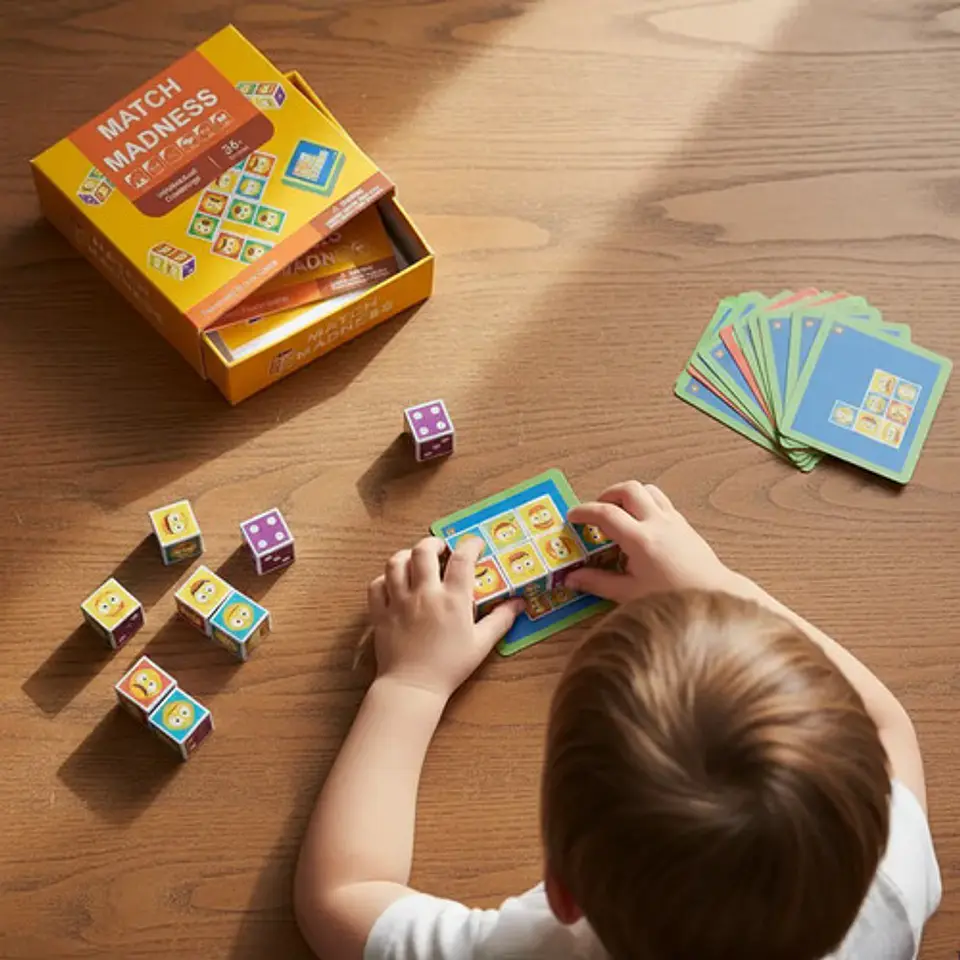 Match Madness-rompecabezas Caritas Patrones Memoria Juego 6