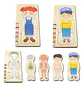 Rompecabezas Didáctico Sistemas Del Cuerpo Humano 5 En1 Niño - Miniatura 9