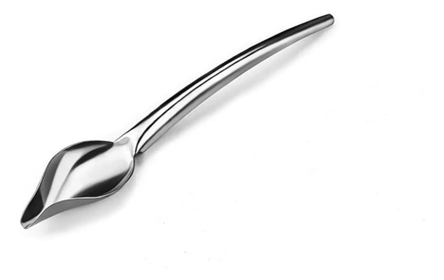 Cuchara Para Decorar Dibujo Salsa Culinario Cocina Arte Chef Mango Gris 22cm 1