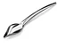 Cuchara Para Decorar Dibujo Salsa Culinario Cocina Arte Chef Mango Gris 22cm - Miniatura 1