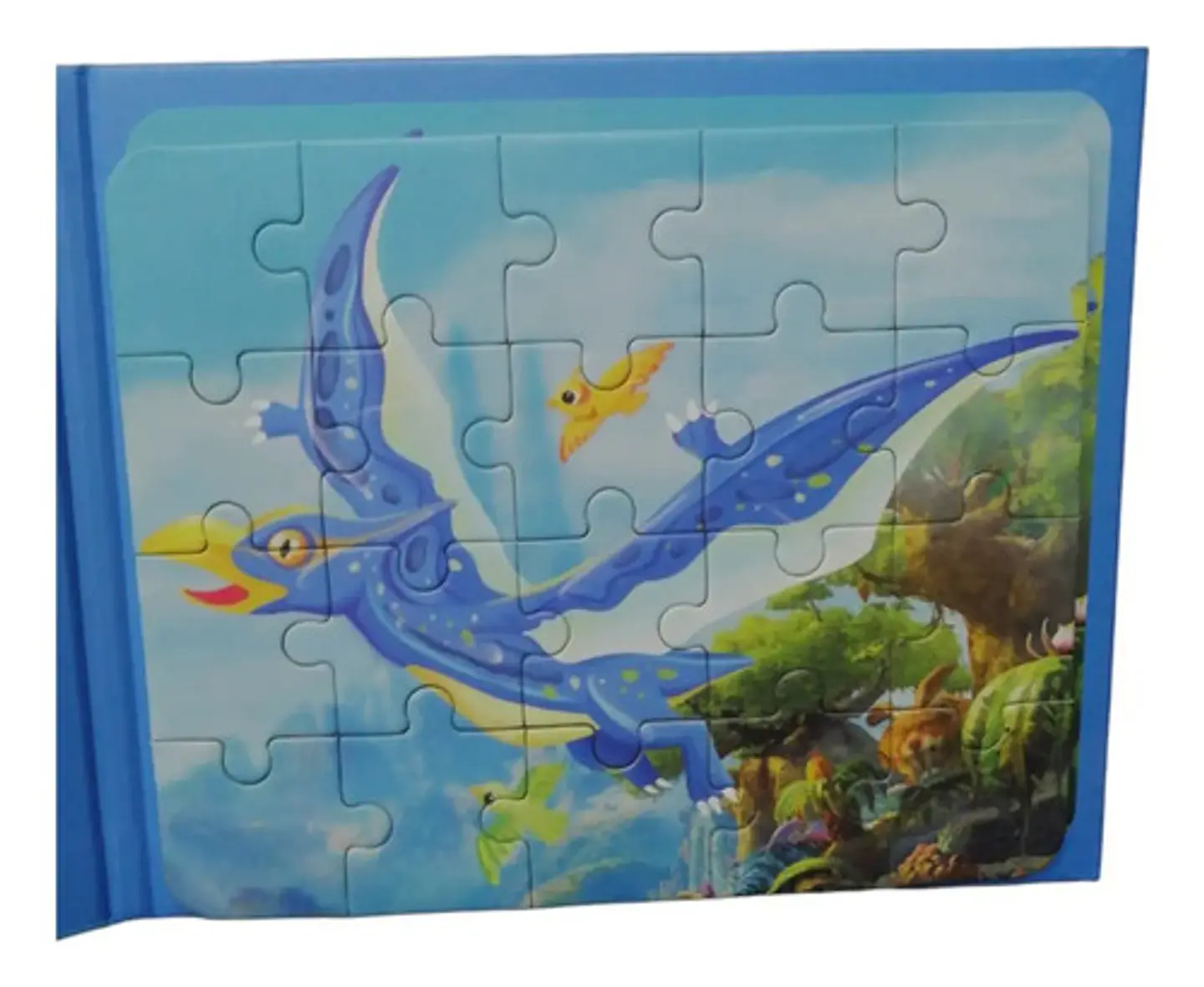 Libro De Rompecabezas Dinosaurios Imanados Niños 4