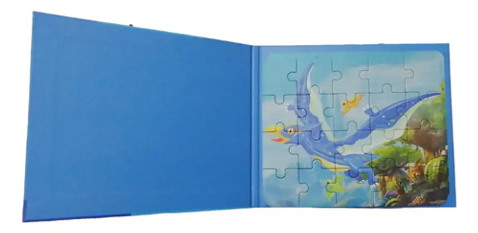 Libro De Rompecabezas Dinosaurios Imanados Niños 5