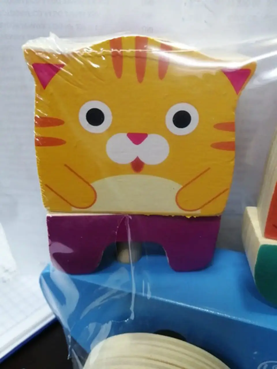  Didáctico De Madera Barco Halar Montessori Desarmable  4