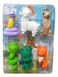 Goma Borrar Qihao Figuras Animales Kawaii Pack 6 Unidades Cobra - Miniatura 1