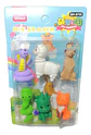 Goma Borrar Qihao Figuras Animales Kawaii Pack 6 Unidades Cobra - Miniatura 2