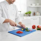 Tabla Picar Profesional Bloque Rectangular 40x30x2cm Carne - Miniatura 2