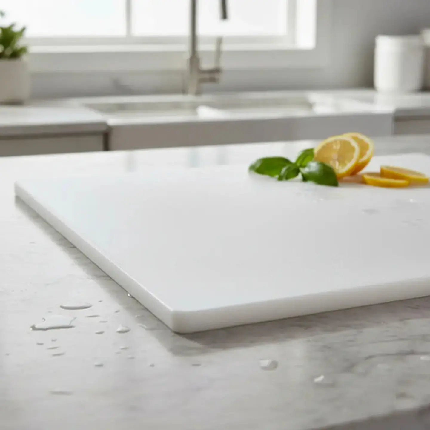 Tabla Picar Profesional Bloque Rectangular 40x30x2cm Carne 8