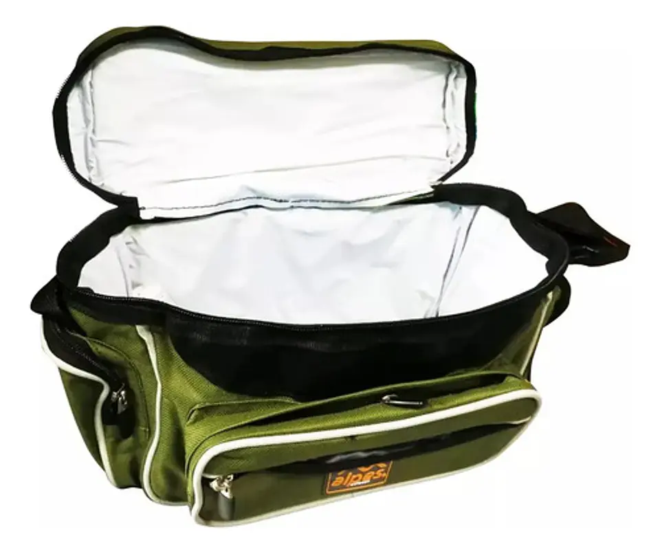 Nevera Lonchera Camping 5 Compartimentos Alpes Ea4027 Color Verde 3