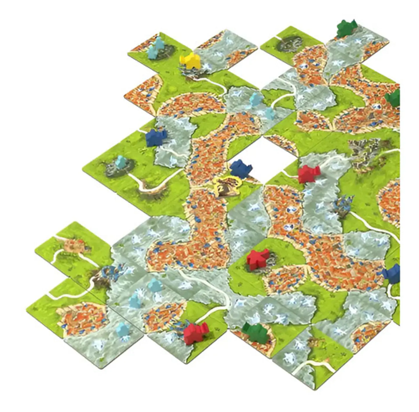 Niebla En Carcassonne Juego De Mesa En Español - Devir 3