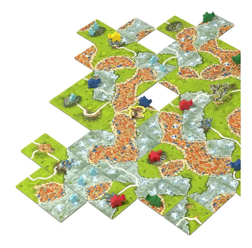Niebla En Carcassonne Juego De Mesa En Español - Devir 3