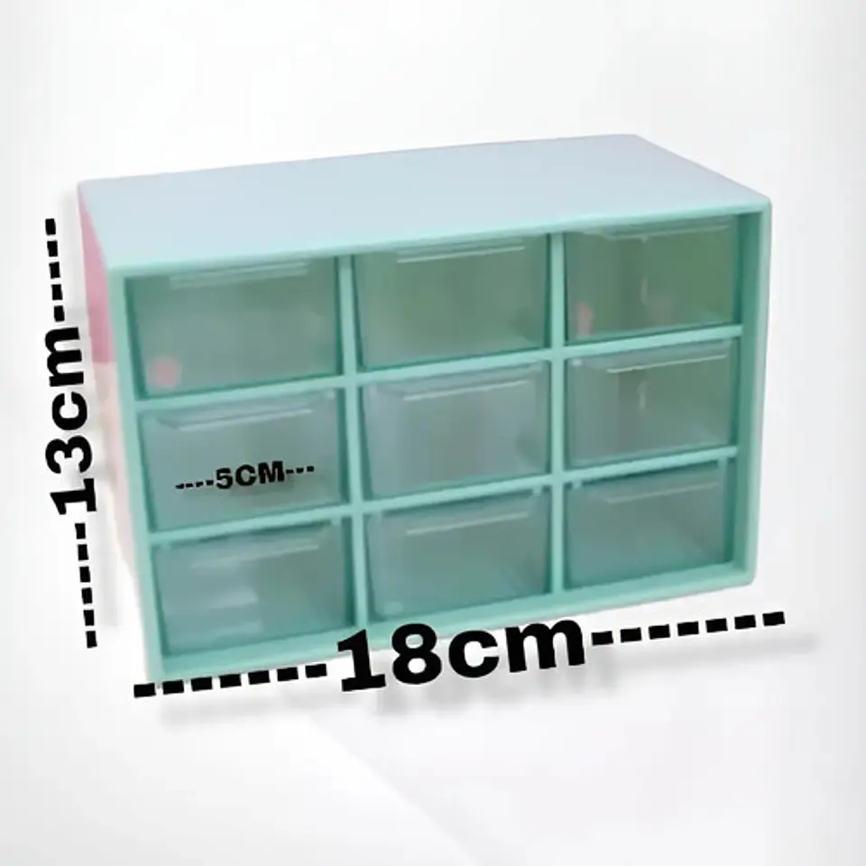 Cajon De Almacenamiento Organizador Herramientas Escritorio 6