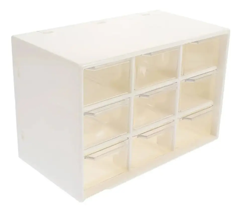 Cajon De Almacenamiento Organizador Herramientas Escritorio 8