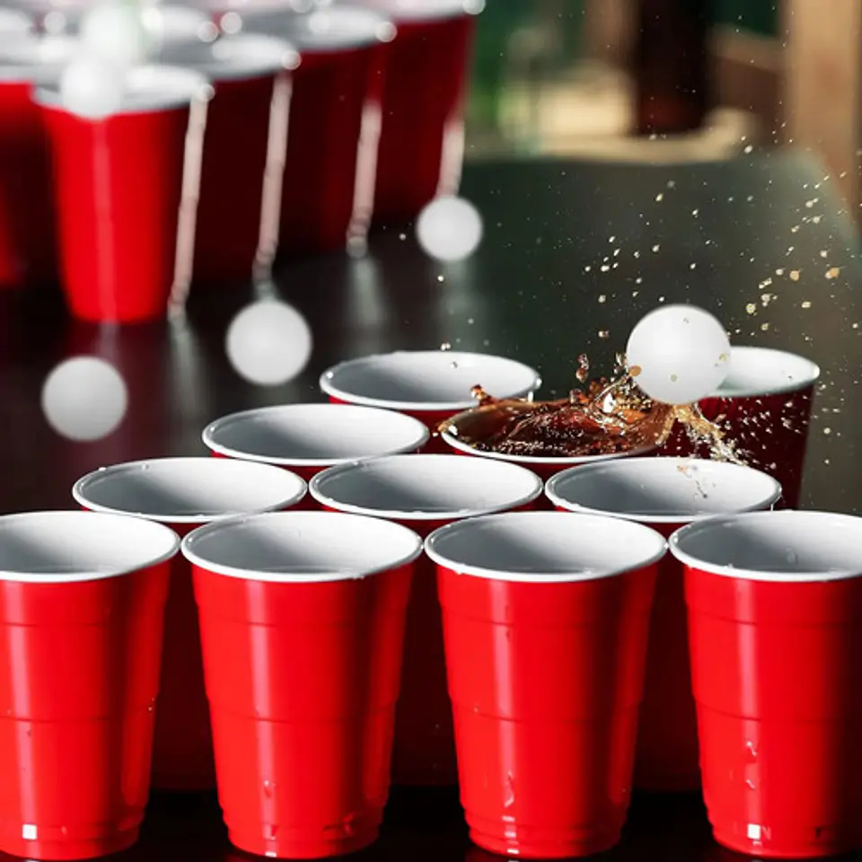 Pelotas Ping Pong 4mm Bolsa X 150 Und Tenis Mesa Beer Pong 4