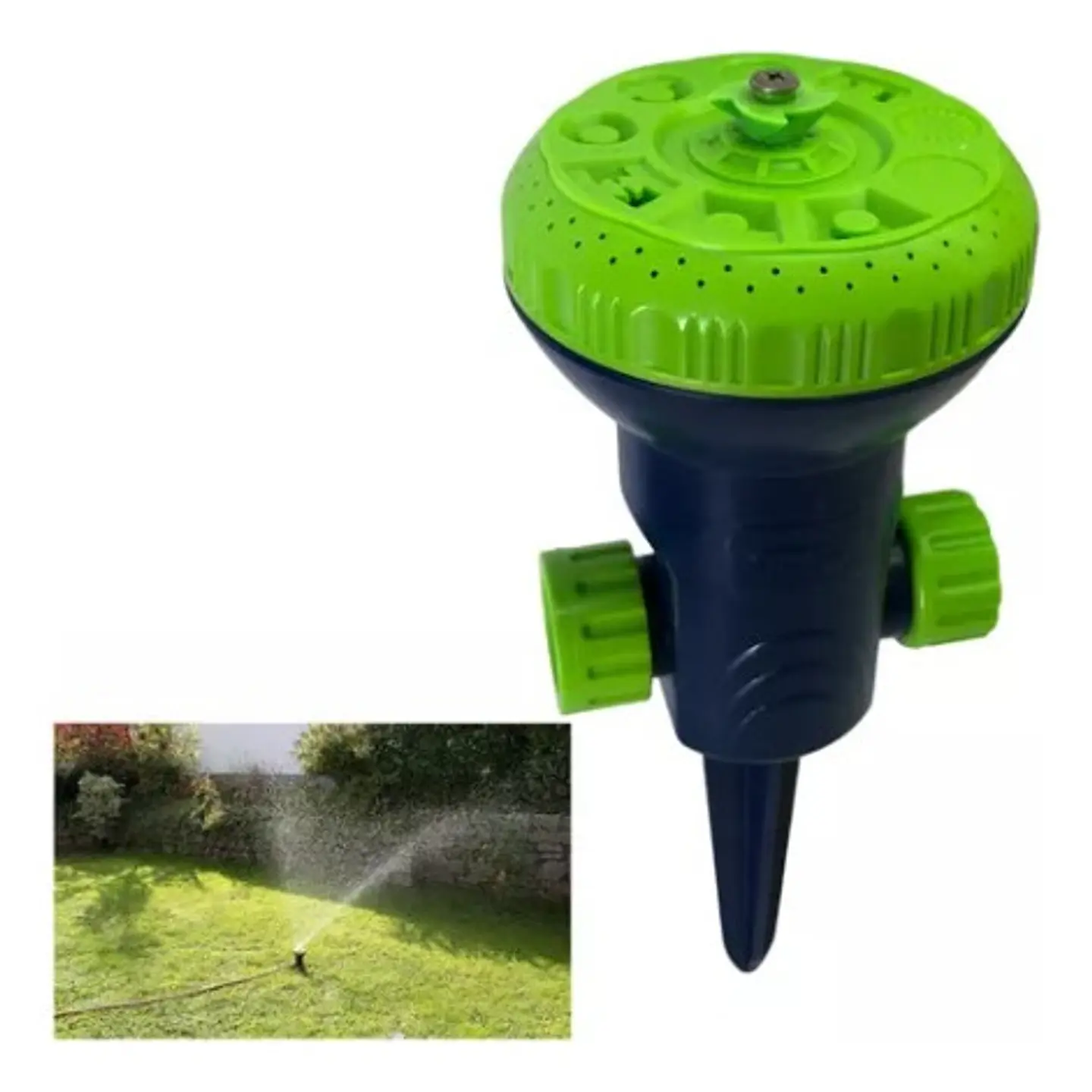 Aspersor De Impacto Jardin Schmidt Torrecilla Plástico 20m 4