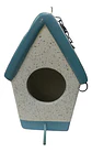Pajarera Casa De Aves Cerámica Exterior Nido Colgante  - Miniatura 1