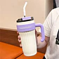 Mug Vaso Termo Agua Cafe 860ml  Acero Inoxidable Pitillo - Miniatura 7