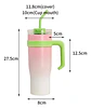 Vaso Térmico De 1.2 Lts Con Asa Y Tapa Con Pitillo Vasos - Miniatura 5