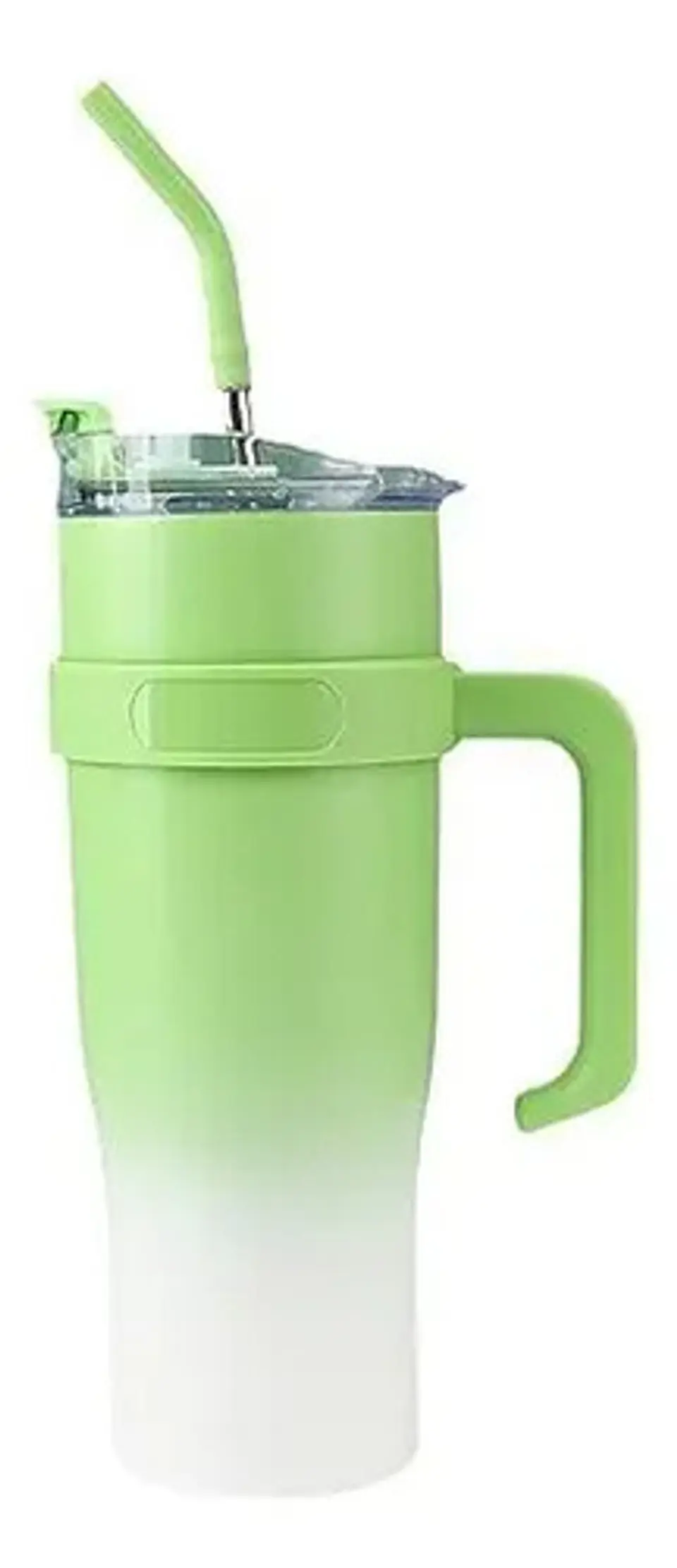 Vaso Térmico De 1.2 Lts Con Asa Y Tapa Con Pitillo Vasos 12