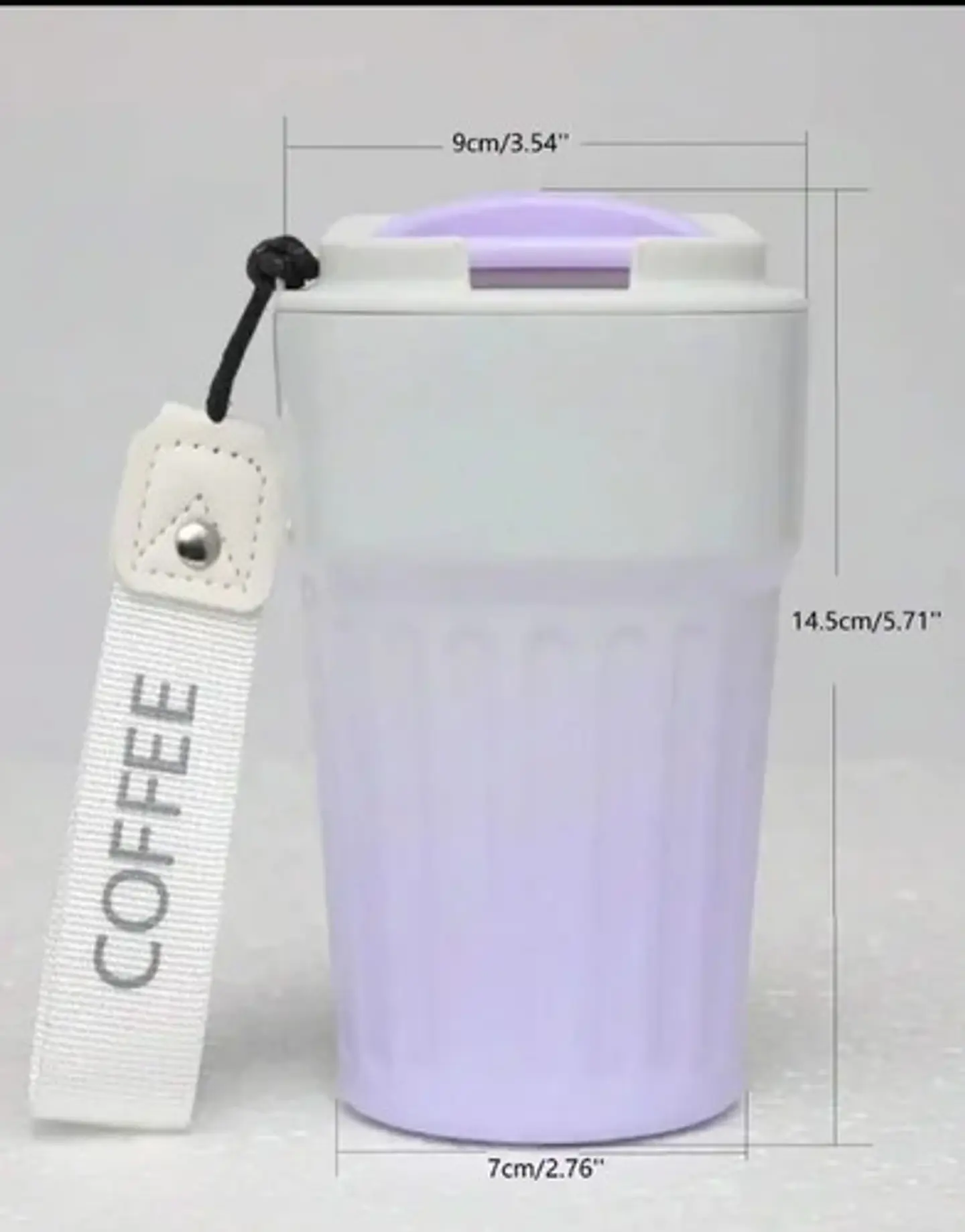 Vaso Termo Cafe Acero Inoxidable Taza 3