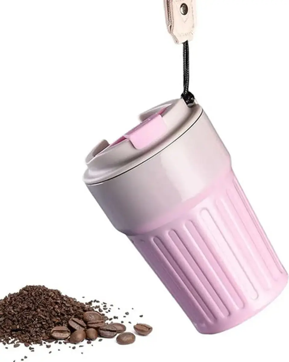 Vaso Termo Cafe Acero Inoxidable Taza 6