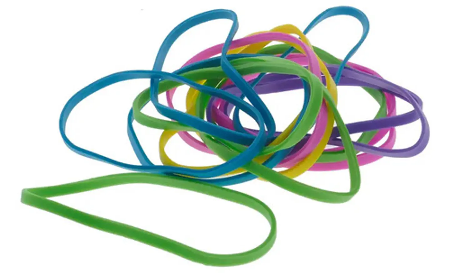 Ligas De Goma Elasticas Para Uso En Oficina Papeleria 2