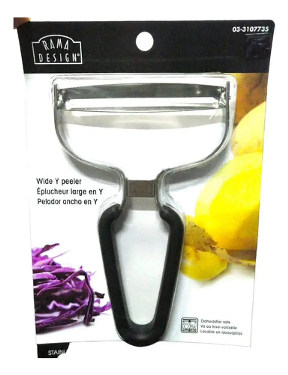 Pelador Horizontal Rama Design Acero Negro Modelo 03-3107735 2