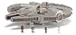 Star Wars Micro Galaxy Squadron Millennium Falcon Halcon - Miniatura 2