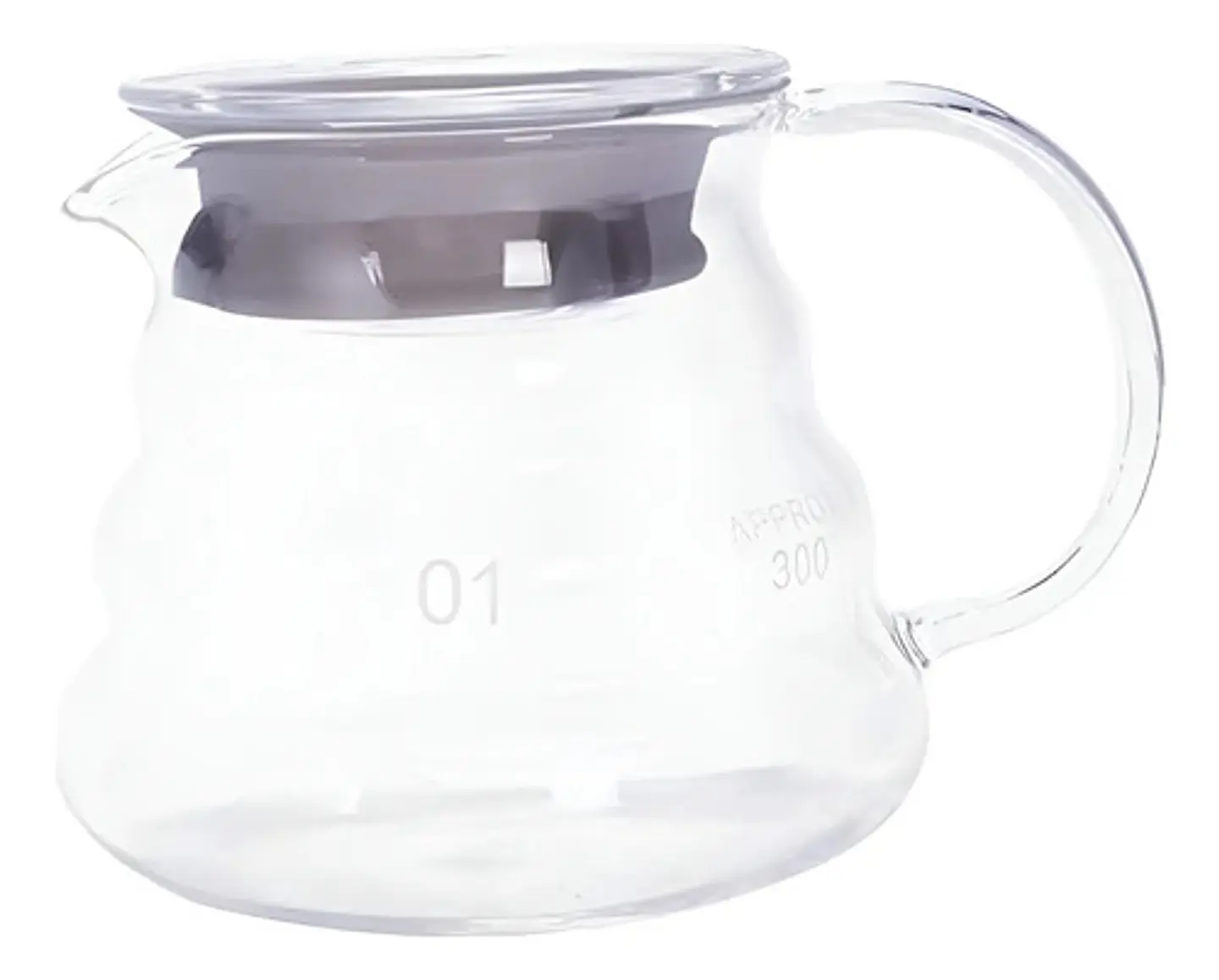 Jarra Profesional De Café Vidrio Para Barismo 600 Ml 1