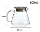 Jarra Profesional De Café Vidrio Para Barismo 600 Ml - Miniatura 2