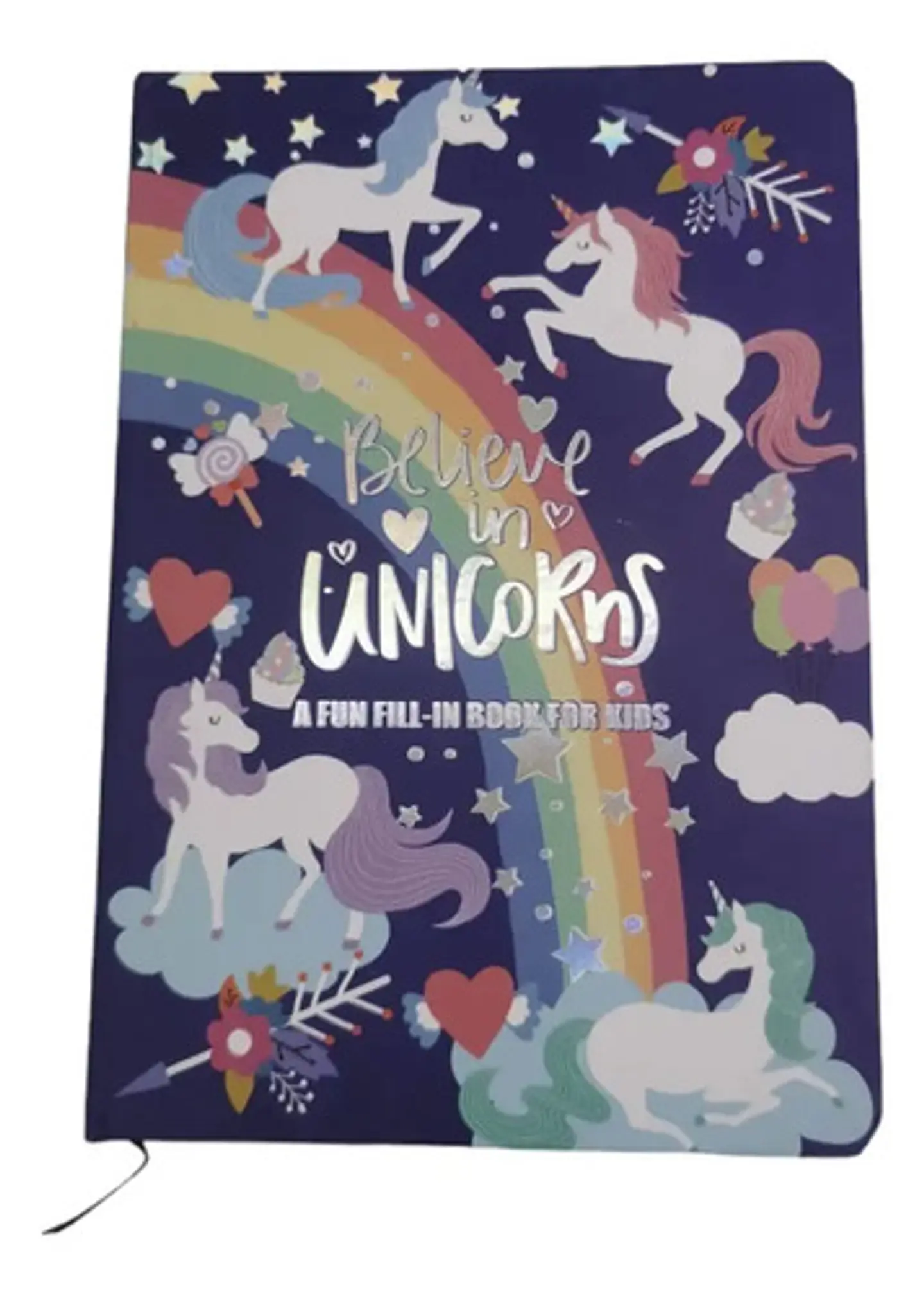 Agenda Macrooutlet Libreta Unicornio Morado 19.5x13.5cm 0 1