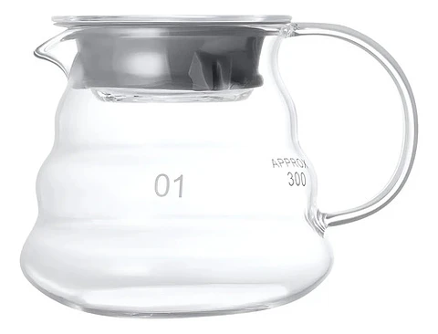 Jarra Profesional De Café De Vidrio Para Barismo 360 Ml