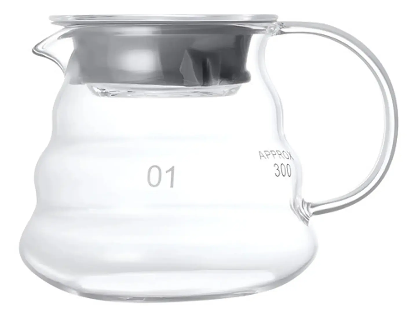 Jarra Profesional De Café De Vidrio Para Barismo 360 Ml 1
