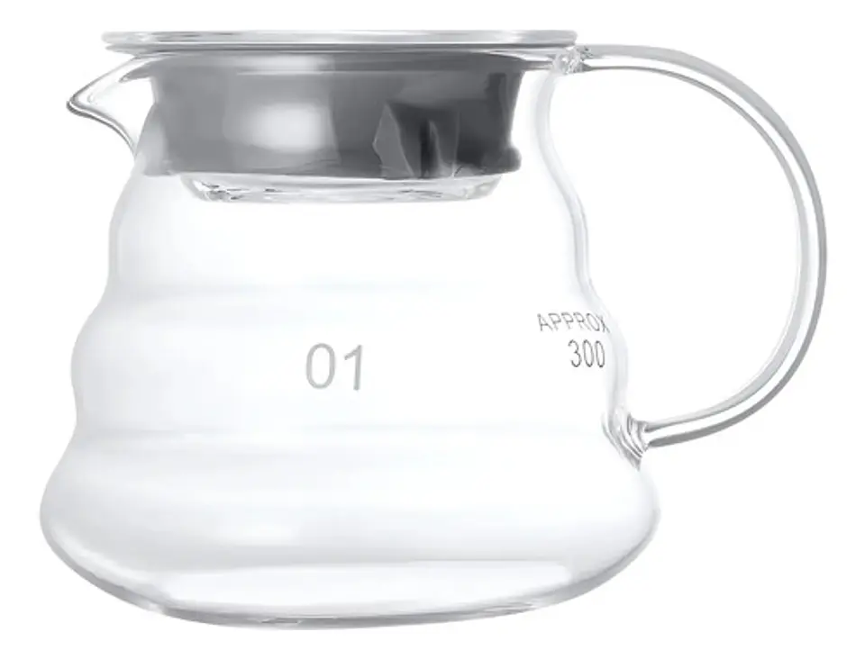 Jarra Profesional De Café De Vidrio Para Barismo 360 Ml 1