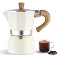 Cafetera Espresso Aluminio Para Moka Café Prensa Italiana - Miniatura 5