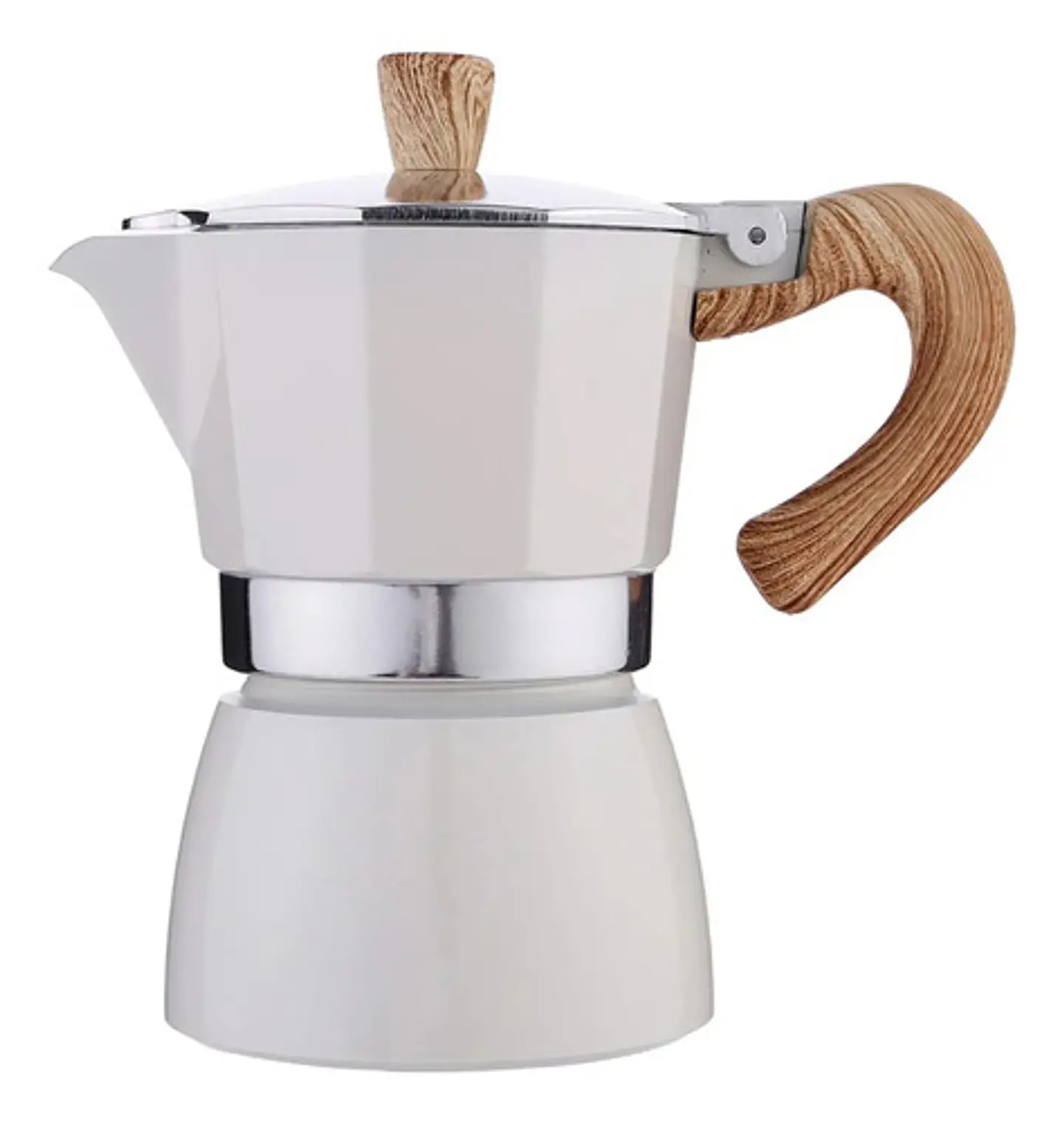 Cafetera Espresso Aluminio Para Moka Café Prensa Italiana 6