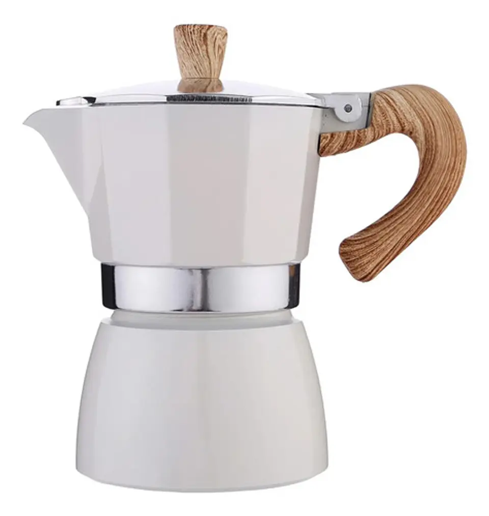 Cafetera Espresso Aluminio Para Moka Café Prensa Italiana 6