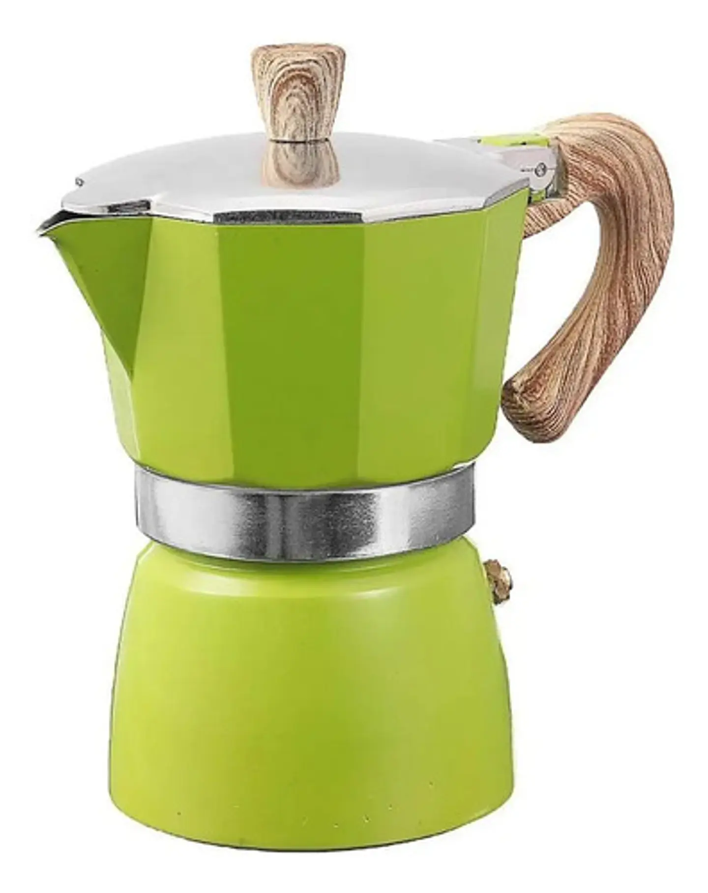 Cafetera Espresso Aluminio Para Moka Café Prensa Italiana 16