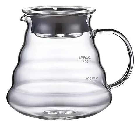 Jarra Profesional De Café Vidrio Para Barismo 800 Ml