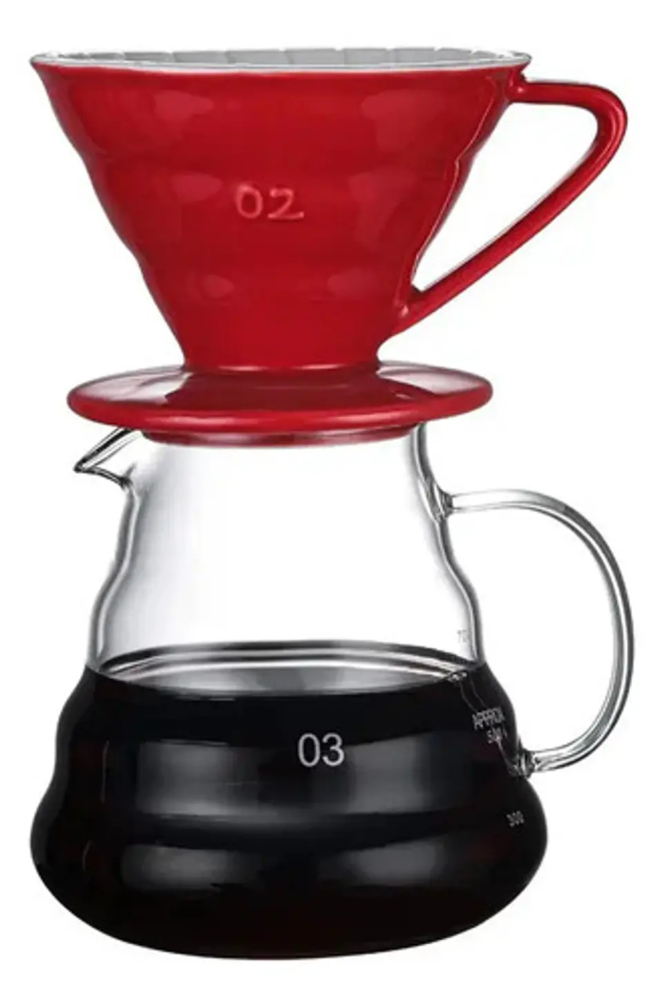 Jarra Profesional De Café Vidrio Para Barismo 800 Ml 4