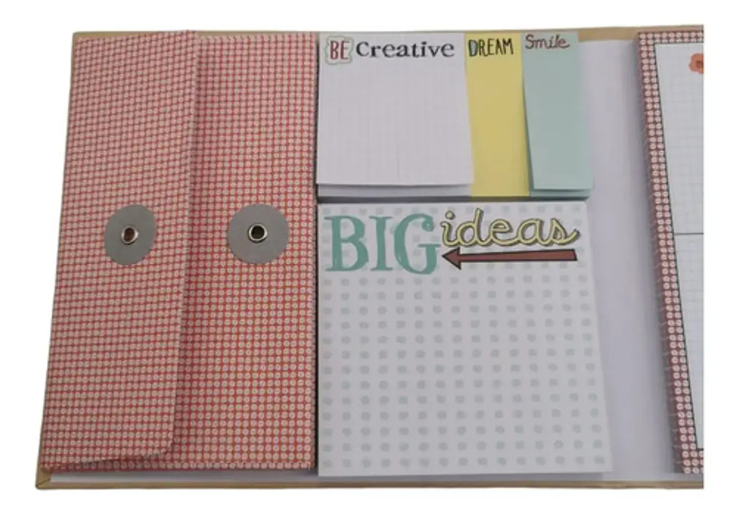 Agenda Semanal Studio Con 70 Hojas Y Notas Adhesivas, Portada Café Love Amor 0 2