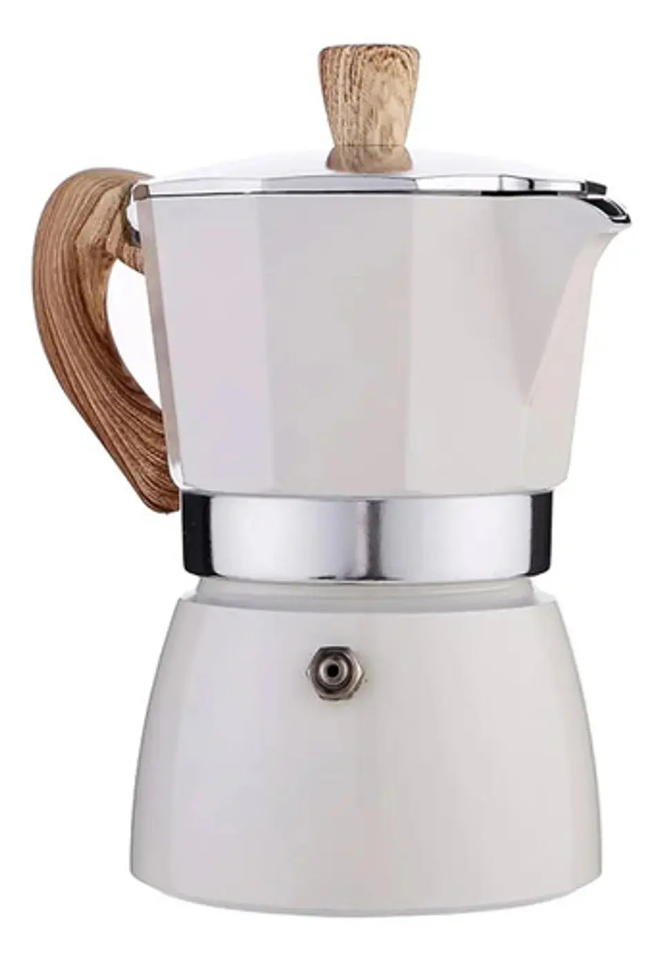 Cafetera Tipo Italiana Aluminio 150 Ml Tazas Cafe Express 5