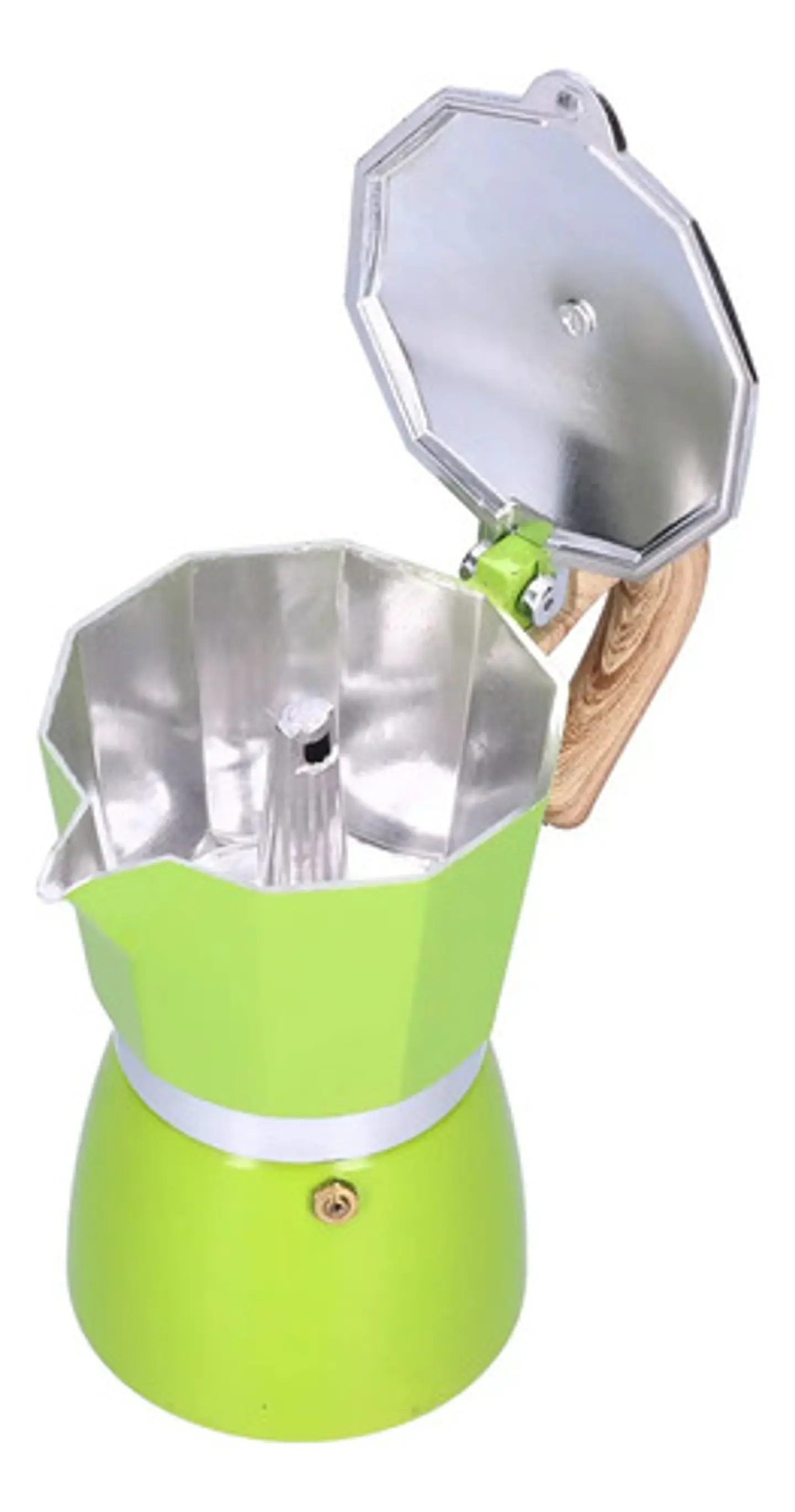 Cafetera Tipo Italiana Aluminio 150 Ml Tazas Cafe Express 14
