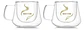 2 Tazas Café Doble Pared Borosilicato 200ml  Pocillo Termico - Miniatura 3