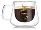 2 Tazas Café Doble Pared Borosilicato 200ml  Pocillo Termico - Miniatura 5