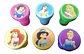 Kit Sellos Didacticos Princesas Infantiles X6 Unidades - Miniatura 1