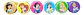 Kit Sellos Didacticos Princesas Infantiles X6 Unidades - Miniatura 3